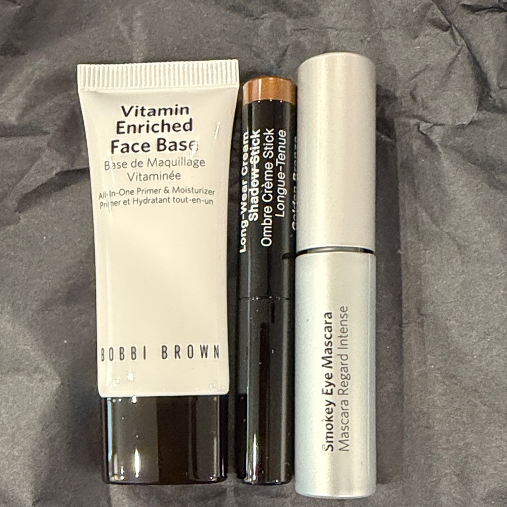 Bobbi Brown Primer and Eye Set - Cream, Brown, Black